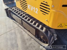 2024 JPC KV12 Micro Excavators For Auction: Leeds, UK – 30th April, 1st, 2nd & 3rd May 25 full