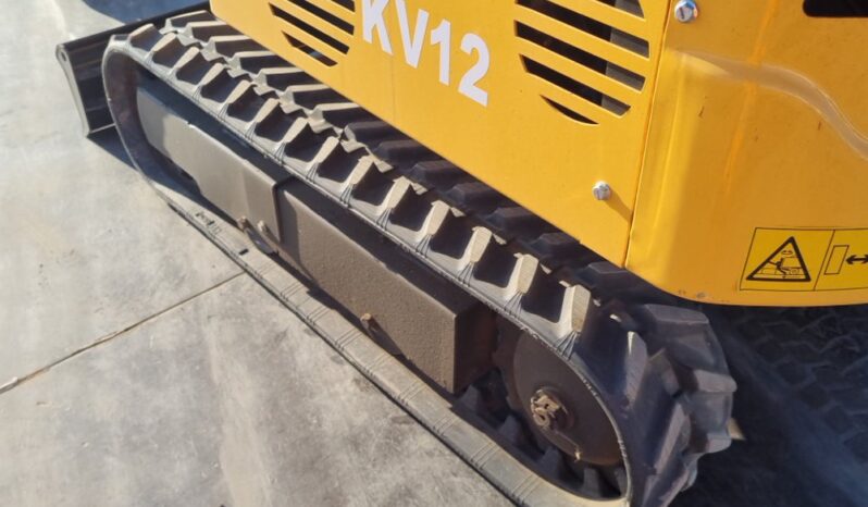 2024 JPC KV12 Micro Excavators For Auction: Leeds, UK – 30th April, 1st, 2nd & 3rd May 25 full