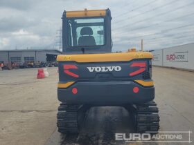 2020 Volvo EC55D Mini Excavators For Auction: Leeds, UK – 30th April, 1st, 2nd & 3rd May 25 full