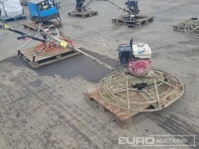 Redband Concrete Power Float, Honda Engine Asphalt / Concrete Equipment For Auction: Leeds, UK – 30th April, 1st, 2nd & 3rd May 25 full
