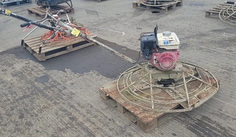 Redband Concrete Power Float, Honda Engine Asphalt / Concrete Equipment For Auction: Leeds, UK – 30th April, 1st, 2nd & 3rd May 25 full