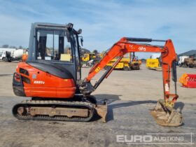 2015 Kubota KX61-3 Mini Excavators For Auction: Leeds, UK – 30th April, 1st, 2nd & 3rd May 25 full