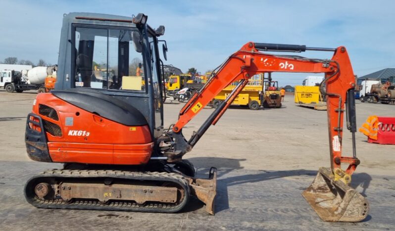 2015 Kubota KX61-3 Mini Excavators For Auction: Leeds, UK – 30th April, 1st, 2nd & 3rd May 25 full