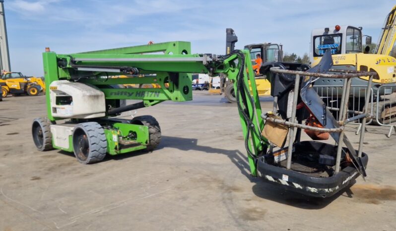 2016 Niftylift HR17NE Manlifts For Auction: Leeds, UK – 30th April, 1st, 2nd & 3rd May 25 full