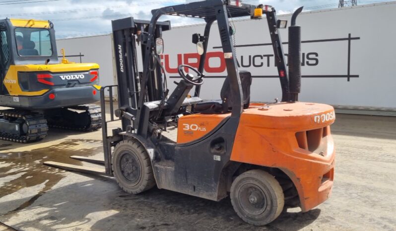 2018 Doosan D30GP Forklifts For Auction: Leeds, UK – 30th April, 1st, 2nd & 3rd May 25 full