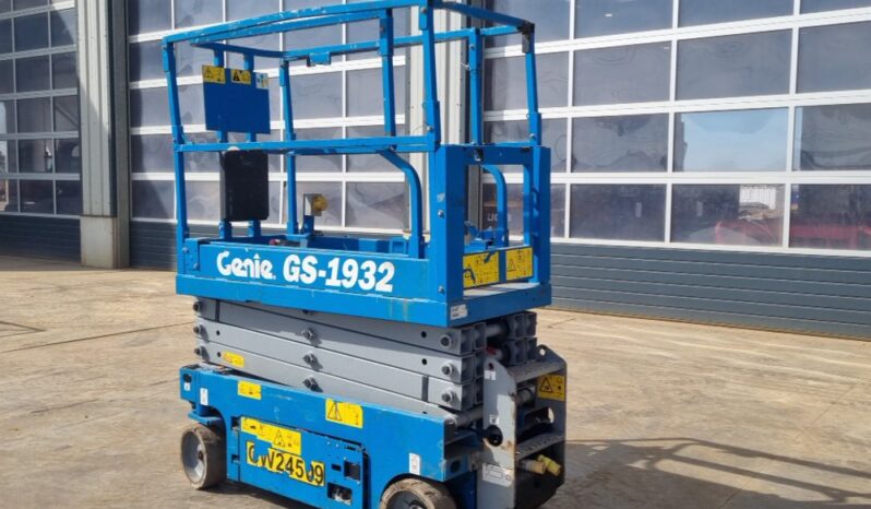 2018 Genie GS1932 Manlifts For Auction: Leeds, UK – 30th April, 1st, 2nd & 3rd May 25 full