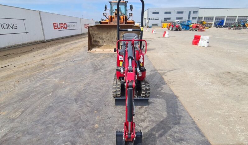 Unused Yanmar SV08-1C Micro Excavators For Auction: Leeds, UK – 30th April, 1st, 2nd & 3rd May 25 full