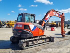 2018 Kubota KX080-4A 6 Ton+ Excavators For Auction: Leeds, UK – 30th April, 1st, 2nd & 3rd May 25 full
