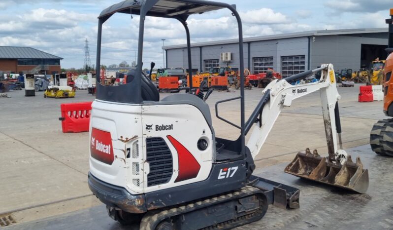 2019 Bobcat E17 Mini Excavators For Auction: Leeds, UK – 30th April, 1st, 2nd & 3rd May 25 full