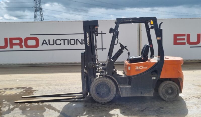 2018 Doosan D30GP Forklifts For Auction: Leeds, UK – 30th April, 1st, 2nd & 3rd May 25 full
