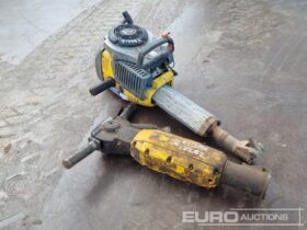 Wacker Neuson Wacker Neuson Petrol Handheld Breaker, Atlas Copco Pneumatic Handheld Breaker Asphalt / Concrete Equipment For Auction: Leeds, UK – 30th April, 1st, 2nd & 3rd May 25 full