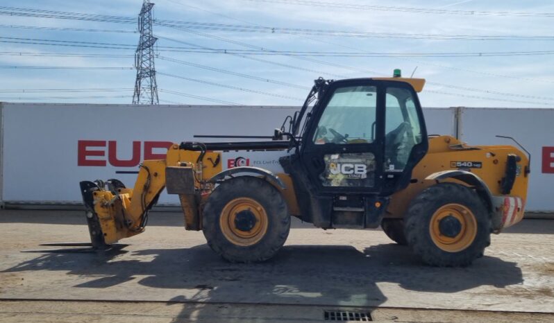 2022 JCB 540-140 Hi Viz Telehandlers For Auction: Leeds, UK – 30th April, 1st, 2nd & 3rd May 25 full