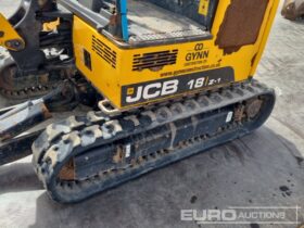 2021 JCB 18Z-1 Mini Excavators For Auction: Leeds, UK – 30th April, 1st, 2nd & 3rd May 25 full