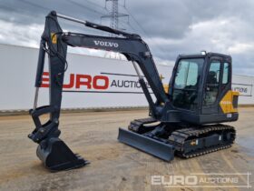 2017 Volvo EC55D Mini Excavators For Auction: Leeds, UK – 30th April, 1st, 2nd & 3rd May 25
