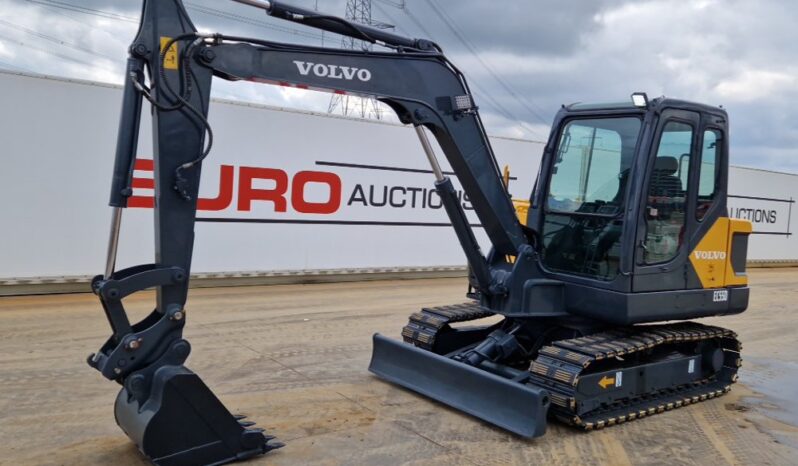 2017 Volvo EC55D Mini Excavators For Auction: Leeds, UK – 30th April, 1st, 2nd & 3rd May 25