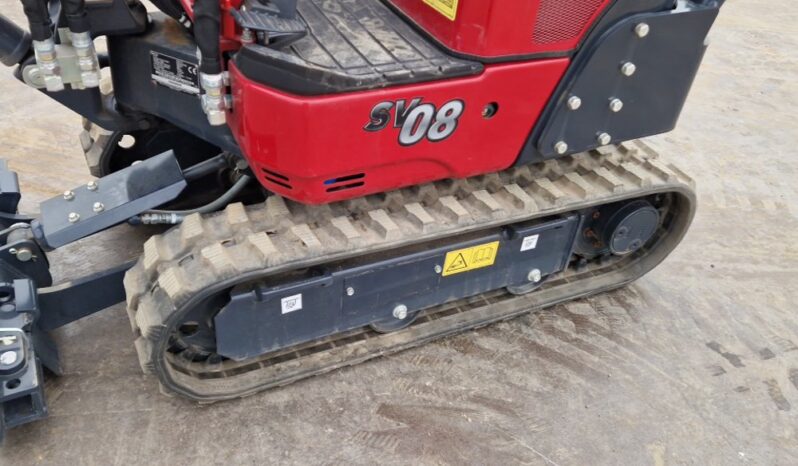 Unused Yanmar SV08-1C Micro Excavators For Auction: Leeds, UK – 30th April, 1st, 2nd & 3rd May 25 full