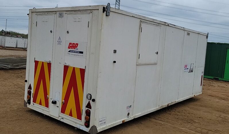Ajc trailers Single Axle Welfare Unit, Canteen, Toilet, Drying Room, Generator (Cannot Be Reconsigned) Containers For Auction: Leeds, UK – 30th April, 1st, 2nd & 3rd May 25 full