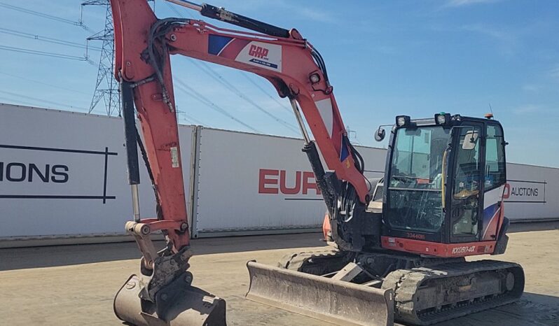 2018 Kubota KX080-4A 6 Ton+ Excavators For Auction: Leeds, UK – 30th April, 1st, 2nd & 3rd May 25