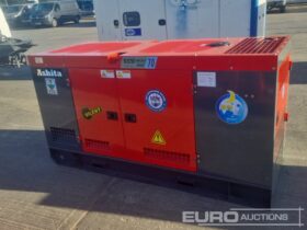 Unused 2025 Ashita Power AG3-70 Generators For Auction: Leeds, UK – 30th April, 1st, 2nd & 3rd May 25 full