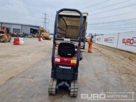 Unused Yanmar SV08-1C Micro Excavators For Auction: Leeds, UK – 30th April, 1st, 2nd & 3rd May 25 full