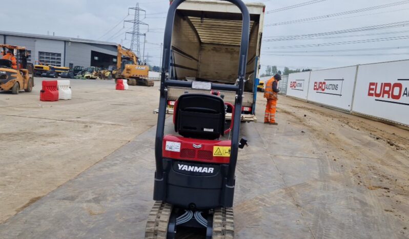 Unused Yanmar SV08-1C Micro Excavators For Auction: Leeds, UK – 30th April, 1st, 2nd & 3rd May 25 full