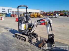 2022 Bobcat E10Z Mini Excavators For Auction: Leeds, UK – 30th April, 1st, 2nd & 3rd May 25 full