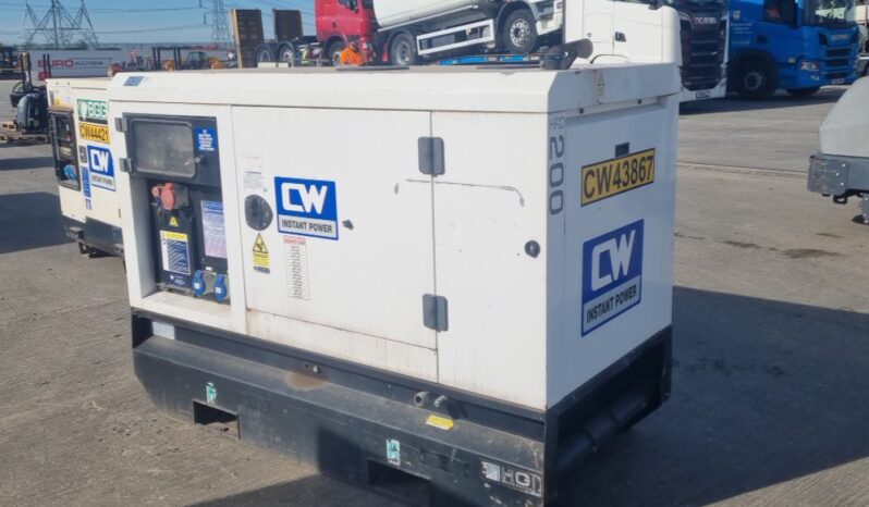 2017 HGI HRD200T Generators For Auction: Leeds, UK – 30th April, 1st, 2nd & 3rd May 25 full