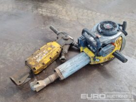 Wacker Neuson Wacker Neuson Petrol Handheld Breaker, Atlas Copco Pneumatic Handheld Breaker Asphalt / Concrete Equipment For Auction: Leeds, UK – 30th April, 1st, 2nd & 3rd May 25