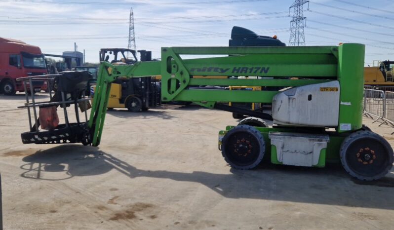 2016 Niftylift HR17NE Manlifts For Auction: Leeds, UK – 30th April, 1st, 2nd & 3rd May 25 full