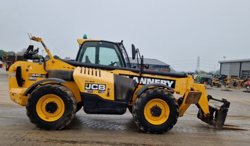 2018 JCB 540-140 Hi Viz Telehandlers For Auction: Leeds, UK – 30th April, 1st, 2nd & 3rd May 25 full