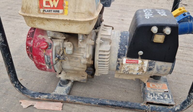 Stephill Petrol Generator, Honda Engine Generators For Auction: Leeds, UK – 30th April, 1st, 2nd & 3rd May 25 full