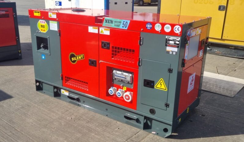 Unused 2025 Ashita Power AG3-50 Generators For Auction: Leeds, UK – 30th April, 1st, 2nd & 3rd May 25 full