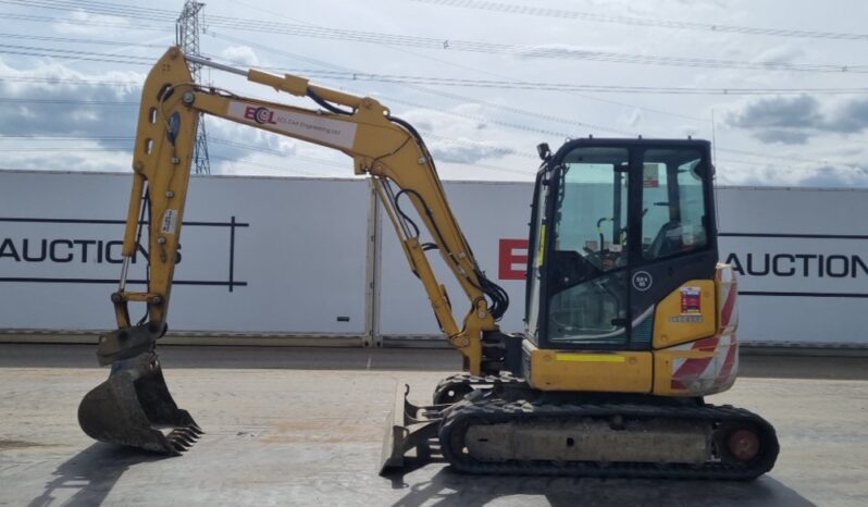 2021 Kobelco SK55SRX-6E Mini Excavators For Auction: Leeds, UK – 30th April, 1st, 2nd & 3rd May 25 full