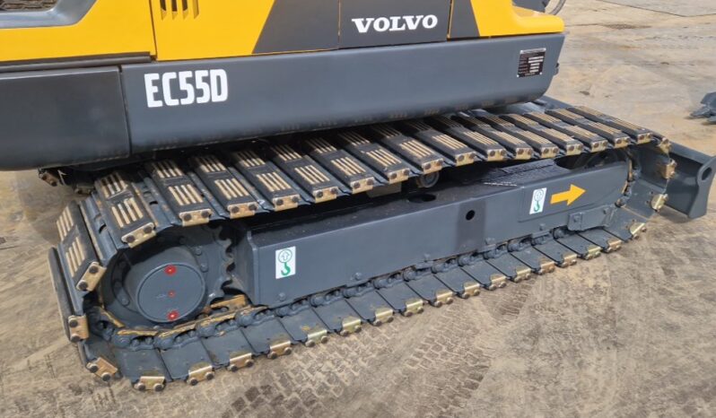 2017 Volvo EC55D Mini Excavators For Auction: Leeds, UK – 30th April, 1st, 2nd & 3rd May 25 full
