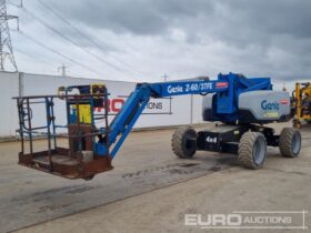 2018 Genie Z-60/37 Manlifts For Auction: Leeds, UK – 30th April, 1st, 2nd & 3rd May 25