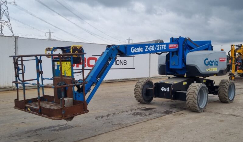 2018 Genie Z-60/37 Manlifts For Auction: Leeds, UK – 30th April, 1st, 2nd & 3rd May 25