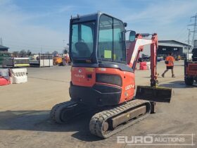 2016 Kubota U27-4 Mini Excavators For Auction: Leeds, UK – 30th April, 1st, 2nd & 3rd May 25 full