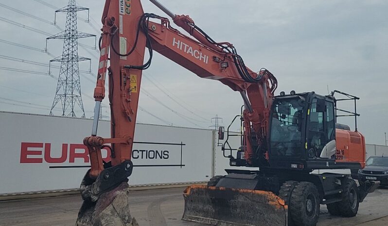 2017 Hitachi ZX220W-5B Wheeled Excavators For Auction: Leeds, UK – 30th April, 1st, 2nd & 3rd May 25