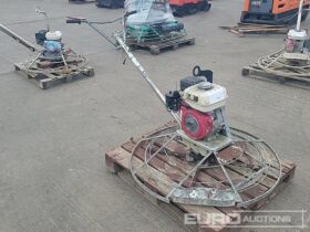 2016 Redband Concrete Power Float, Honda Engine Asphalt / Concrete Equipment For Auction: Leeds, UK – 30th April, 1st, 2nd & 3rd May 25 full
