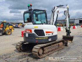 2017 Bobcat E62 6 Ton+ Excavators For Auction: Leeds, UK – 30th April, 1st, 2nd & 3rd May 25 full