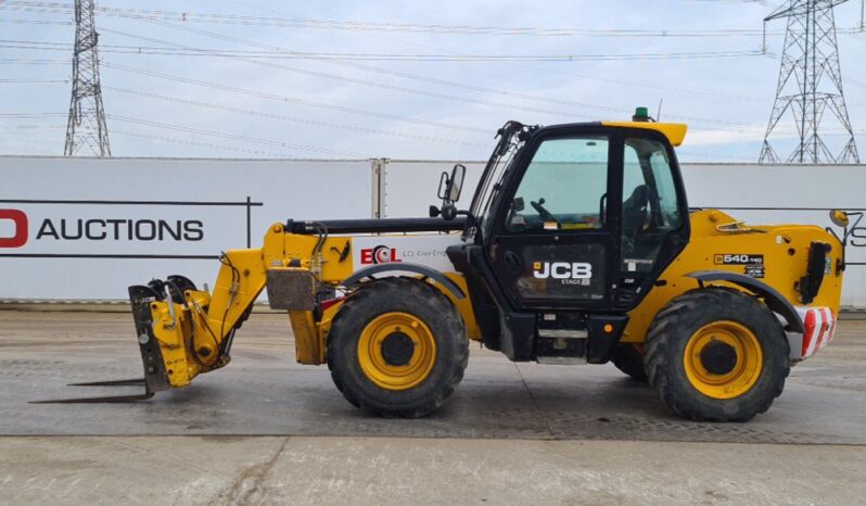 2022 JCB 540-140 Hi Viz Telehandlers For Auction: Leeds, UK – 30th April, 1st, 2nd & 3rd May 25 full