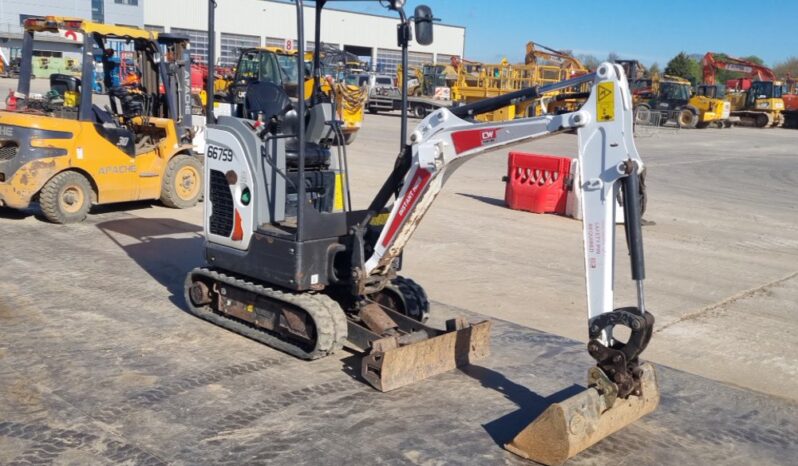 2021 Bobcat E17Z Mini Excavators For Auction: Leeds, UK – 30th April, 1st, 2nd & 3rd May 25 full