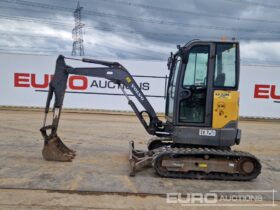 2015 Volvo ECR25D Mini Excavators For Auction: Leeds, UK – 30th April, 1st, 2nd & 3rd May 25 full