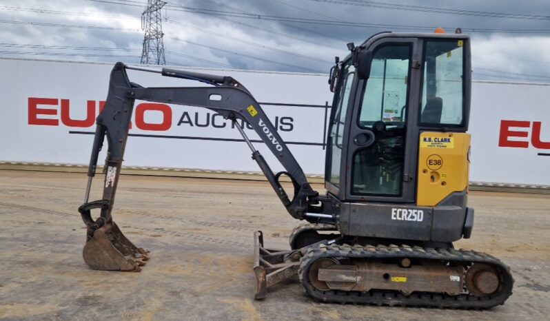 2015 Volvo ECR25D Mini Excavators For Auction: Leeds, UK – 30th April, 1st, 2nd & 3rd May 25 full
