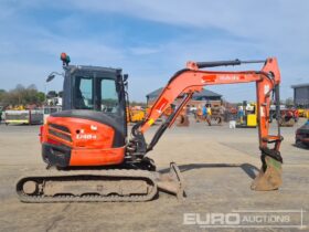 2014 Kubota U48-4 Mini Excavators For Auction: Leeds, UK – 30th April, 1st, 2nd & 3rd May 25 full