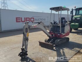 2018 Takeuchi TB216 Mini Excavators For Auction: Leeds, UK – 30th April, 1st, 2nd & 3rd May 25