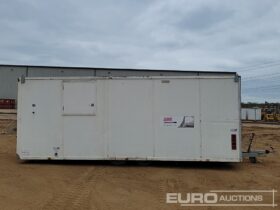 Ajc trailers Single Axle Welfare Unit, Canteen, Toilet, Drying Room, Generator (Cannot Be Reconsigned) Containers For Auction: Leeds, UK – 30th April, 1st, 2nd & 3rd May 25 full