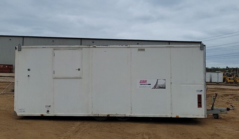 Ajc trailers Single Axle Welfare Unit, Canteen, Toilet, Drying Room, Generator (Cannot Be Reconsigned) Containers For Auction: Leeds, UK – 30th April, 1st, 2nd & 3rd May 25 full