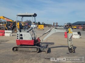 2022 Takeuchi TB217R Mini Excavators For Auction: Leeds, UK – 30th April, 1st, 2nd & 3rd May 25 full