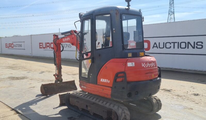 2015 Kubota KX61-3 Mini Excavators For Auction: Leeds, UK – 30th April, 1st, 2nd & 3rd May 25 full